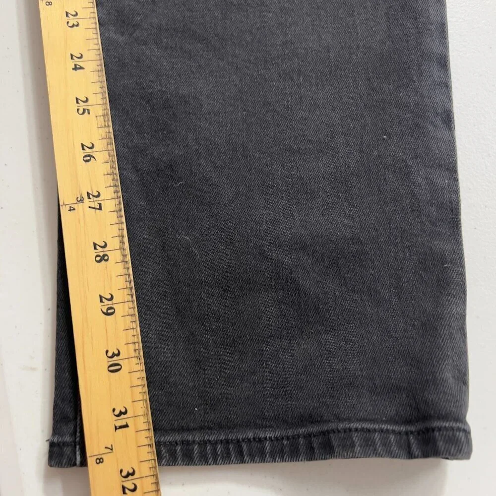 Hudson Jeans Los Angeles Elly Taper Black Denim Jeans Men’s Size 32